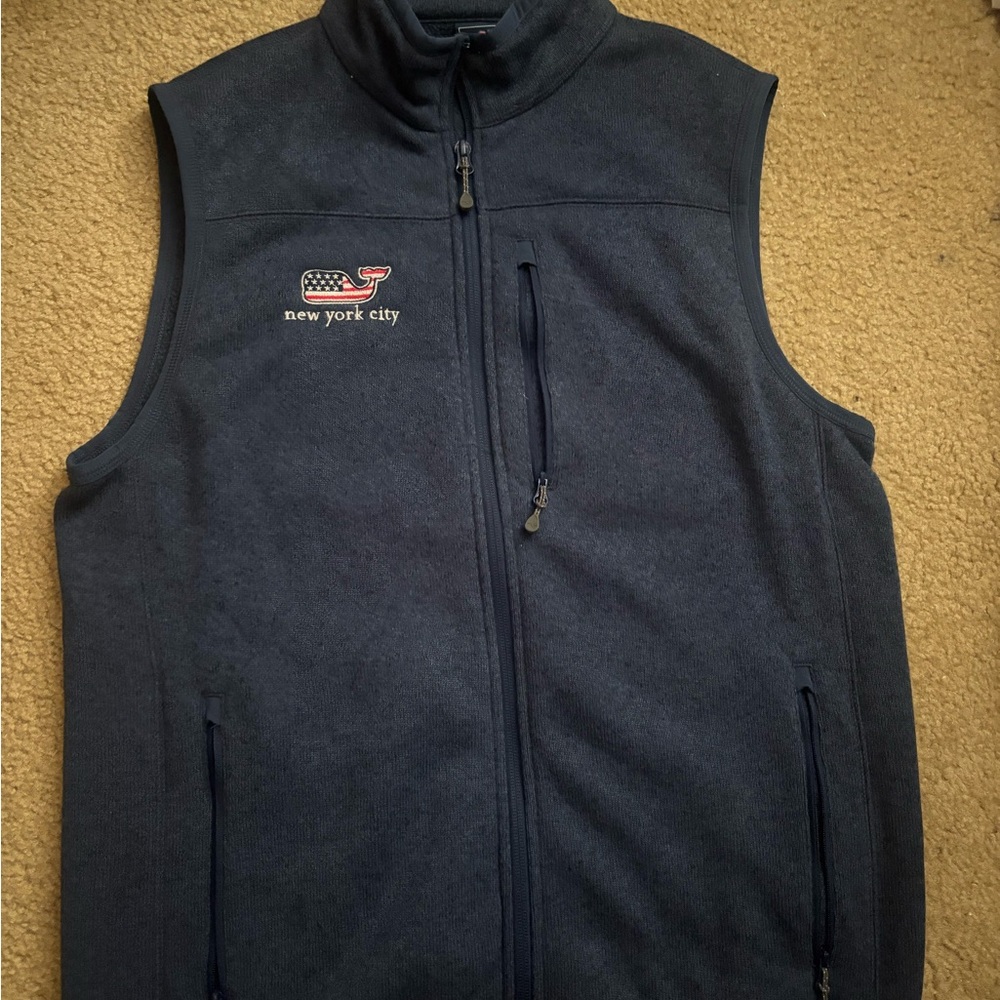 Vineyard Vines Men's Navy Vest